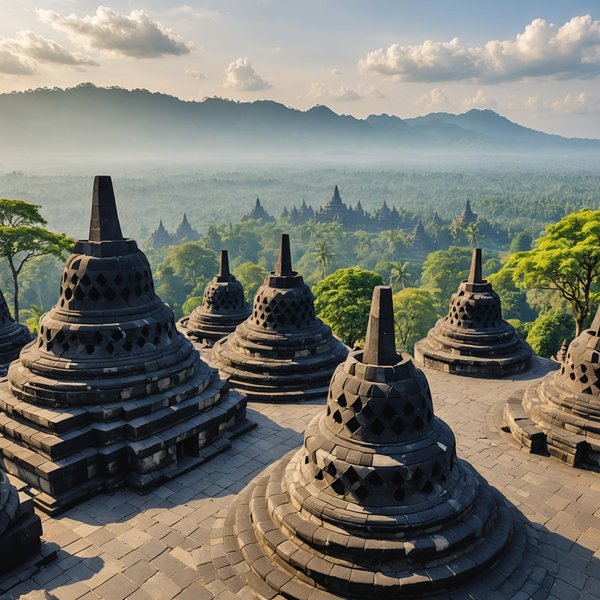 Comment organiser une visite des temples anciens de Borobudur, Indonésie : itinéraires et conseils pratiques ?